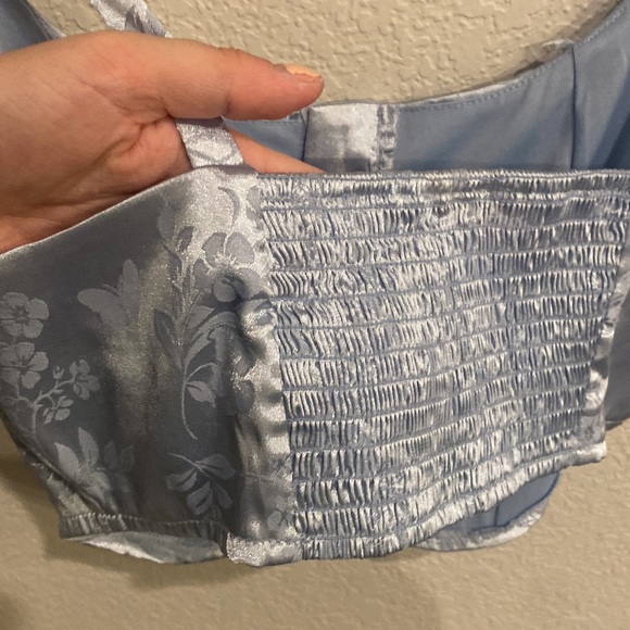 Pacsun blue corset top with details - Picture 6 of 6